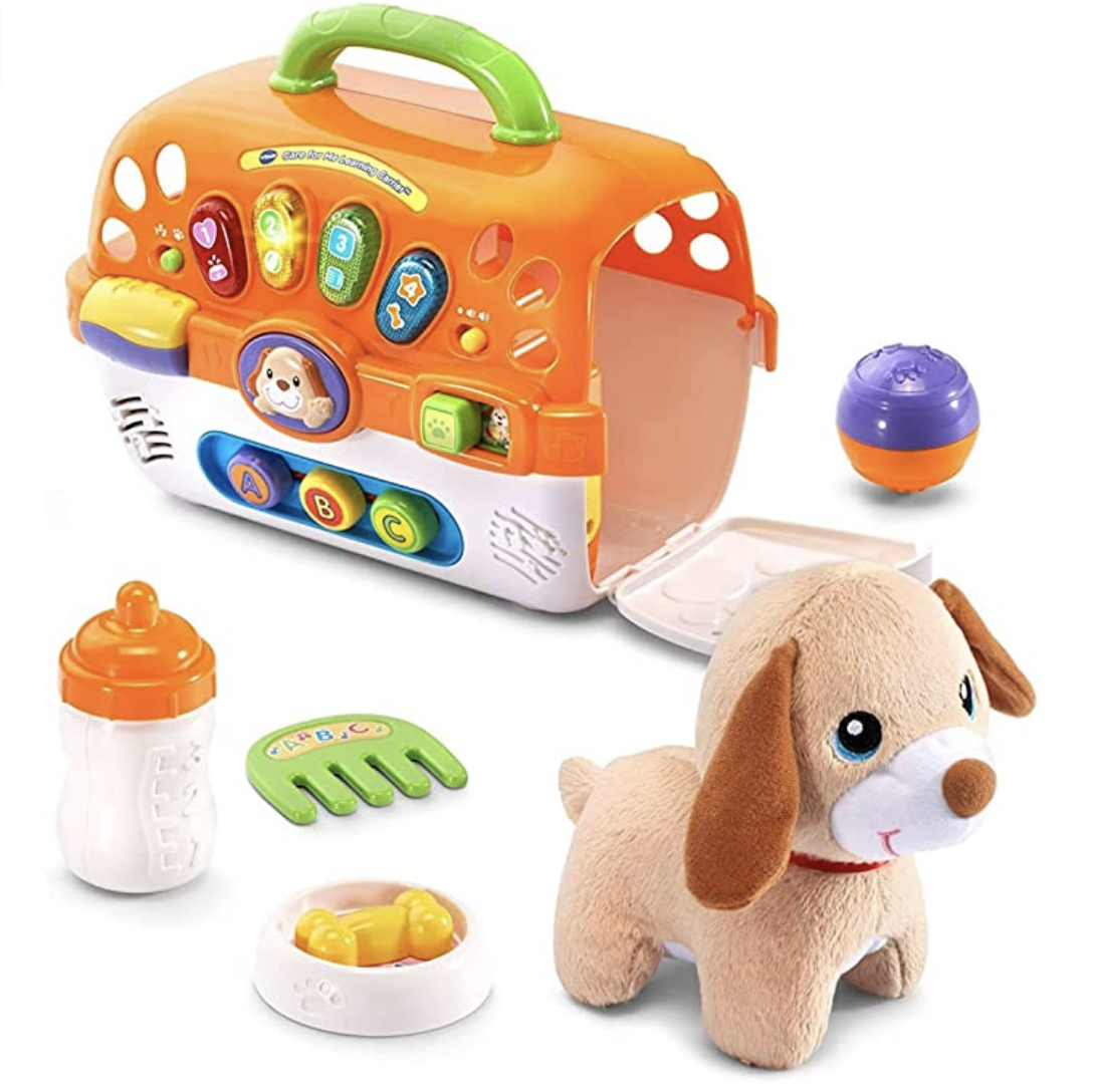 Amazon.com: VTech Care for Me Learning Carrier Toy, Orange : Toys & Games