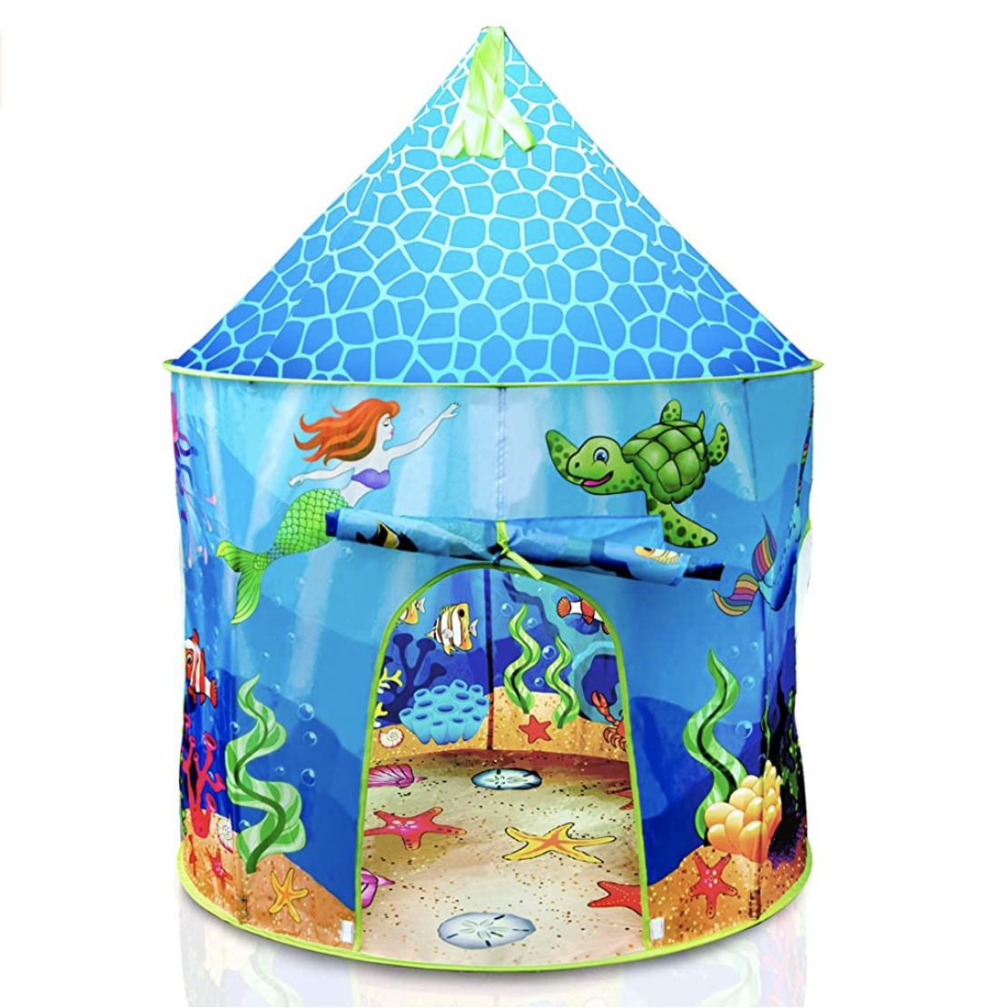 Amazon.com: USA Toyz Under The Sea Kids Tent - Mermaid Pop Up Kids Play Tent, Indoor and Outdoor Pla