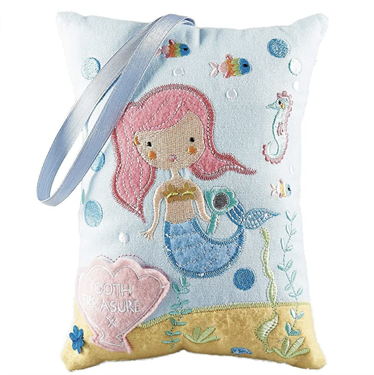 Amazon.com: Floss & Rock Tooth Fairy Pillow - Mermaid : Toys & Games