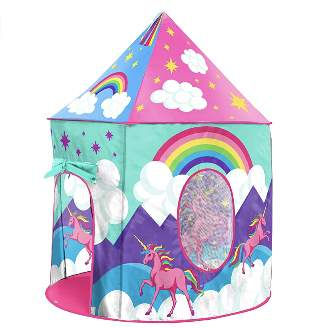 Amazon.com: USA Toyz Unicorn Pop Up Tent for Kids - Indoor and Outdoor Playhouse Unicorn Tent for Gi