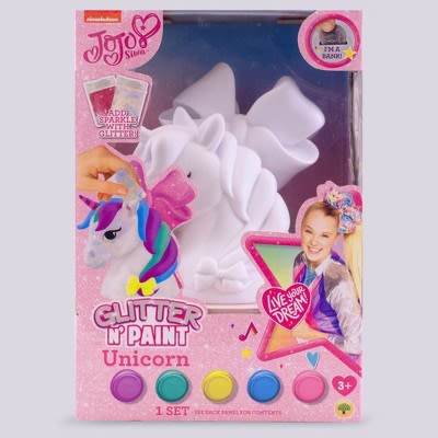 Jojo Siwa Glitter N' Paint Unicorn Coin Bank - Peachtree Playthings : Target