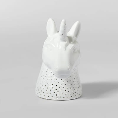 Unicorn Ceramic Nightlight White - Pillowfort™ : Target