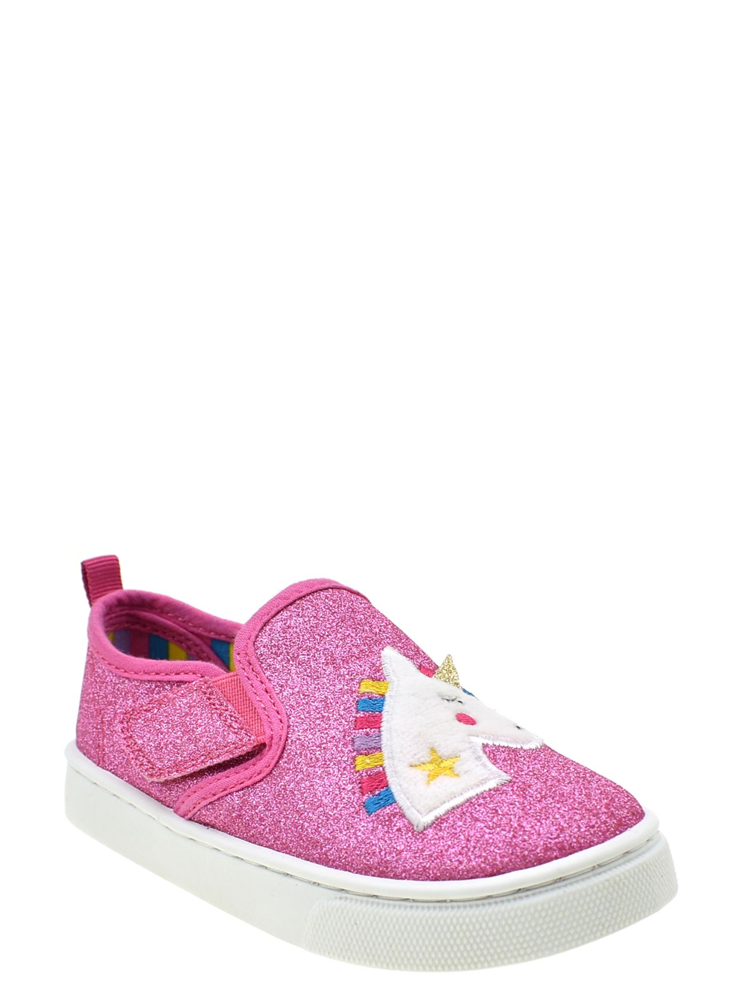Wonder Nation Toddler Girl Unicorn Fun Casual Twin Gore Sneaker - Walmart.com