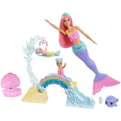 Barbie Dreamtopia Mermaid Nursery Playset and Dolls