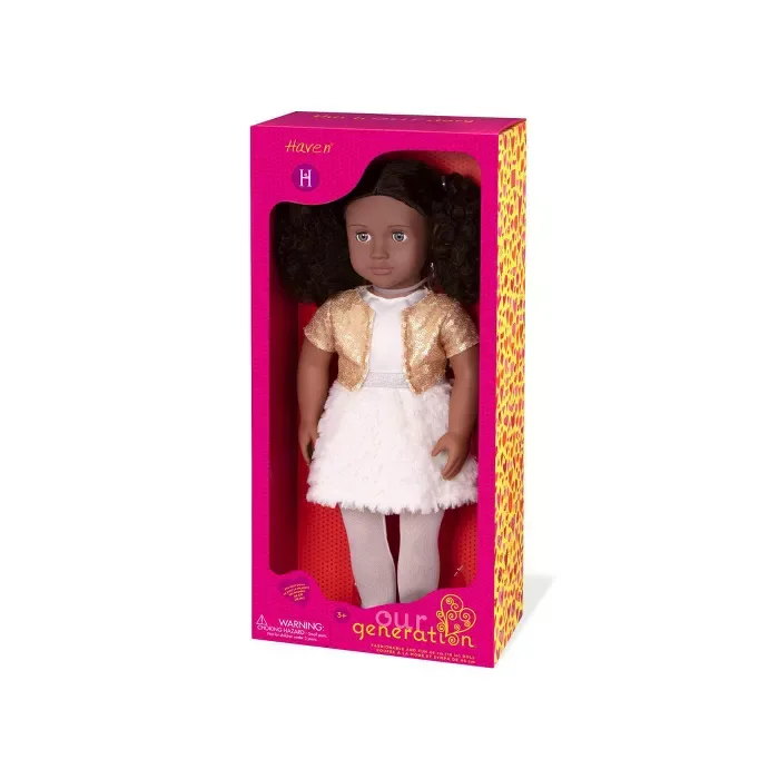 Our Generation Haven 18" Holiday Doll : Target