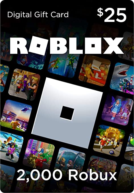 Roblox Gift Card - 2000 Robux [Includes Exclusive Virtual Item]