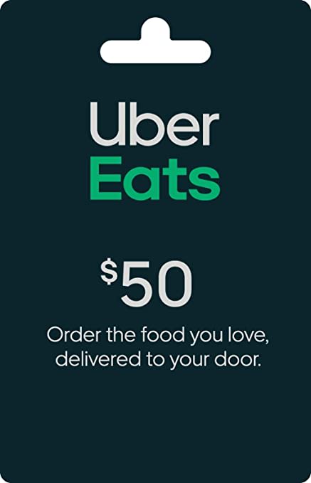 Amazon.com: Uber Eats Gift Card $50 : Gift Cards