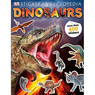 Sticker Encyclopedia Dinosaurs - Reprint (paperback) : Target