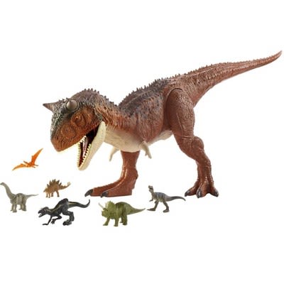 ​jurassic World Camp Cretaceous Colossal Carnotaurus Toro Figure : Target