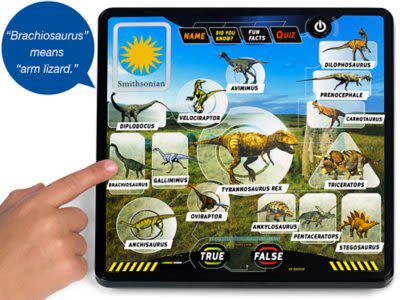 Touch & Learn Dinosaur Tablet at Lakeshore Learning