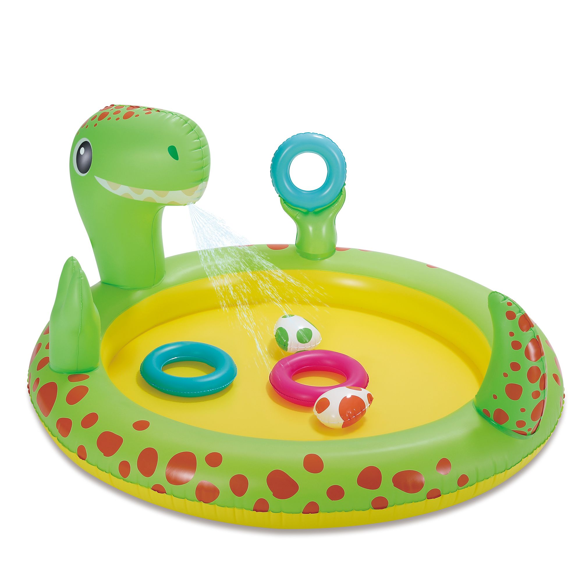 Summer Waves Inflatable Dino Spray Pool - Walmart.com