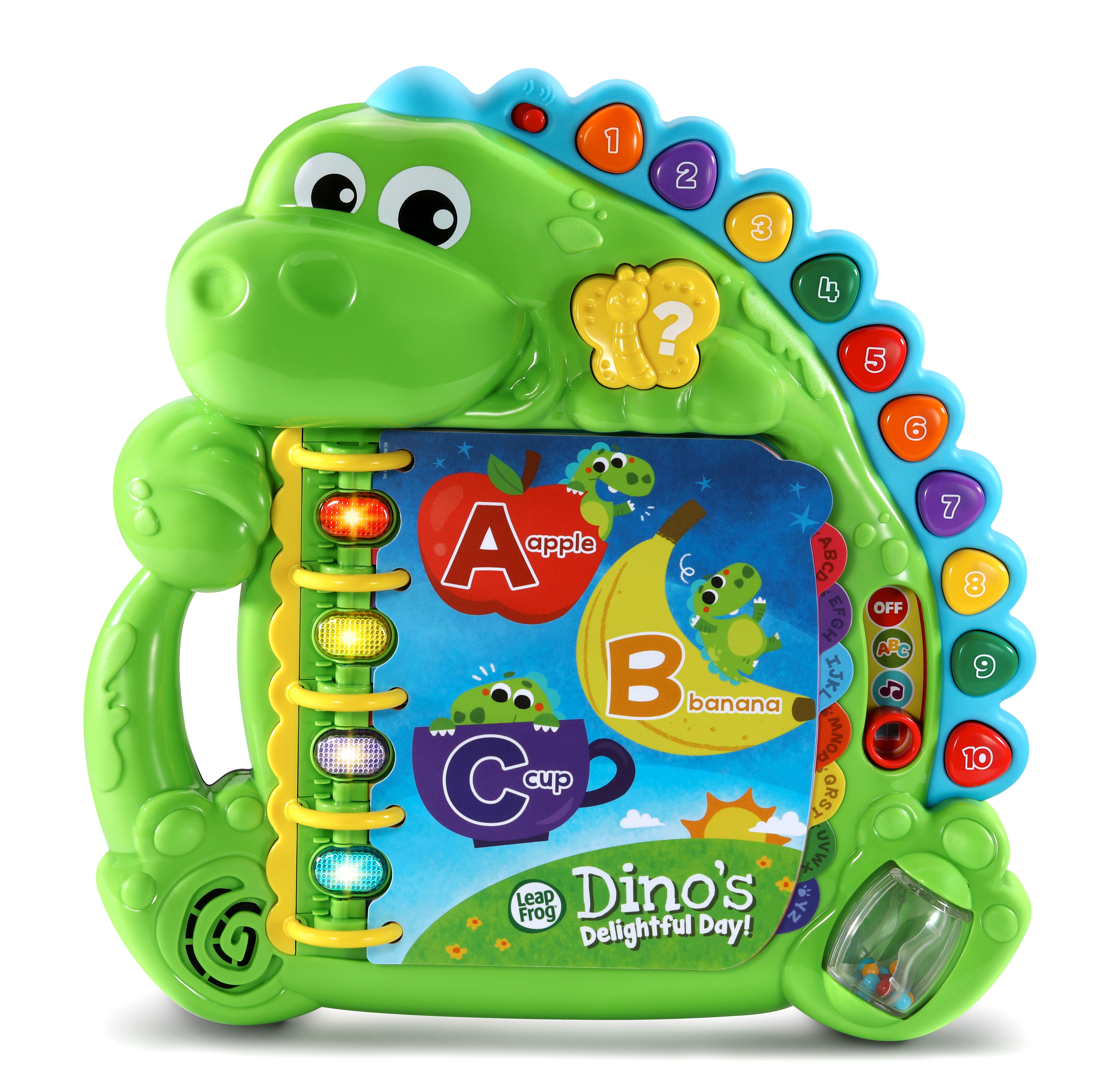 LeapFrog, Dinos Delightful Day Book, Interactive Book for 1 Year Olds - Walmart.com