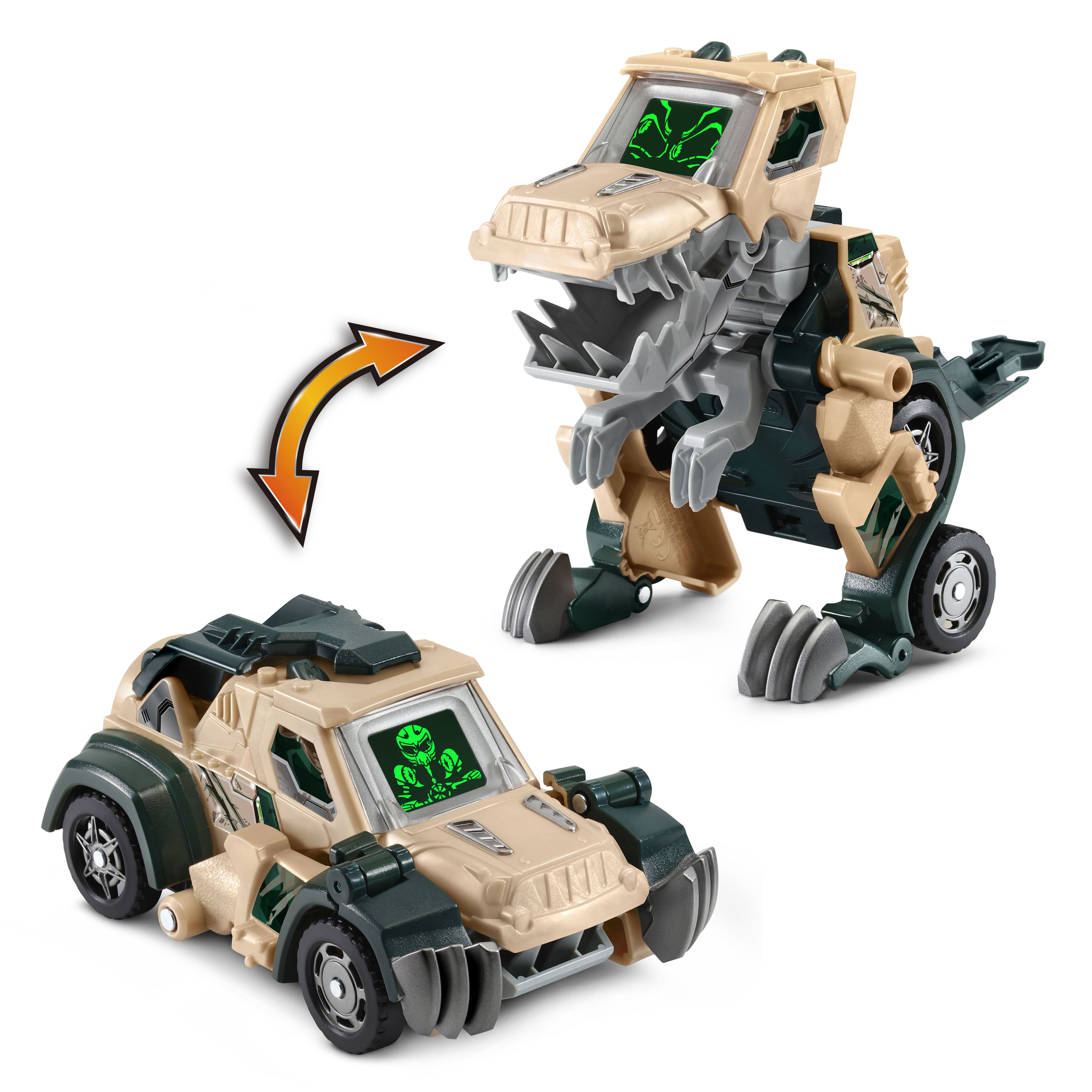 VTech Switch and Go T-Rex Off-Roader Transforming Dino to Vehicle - Walmart.com