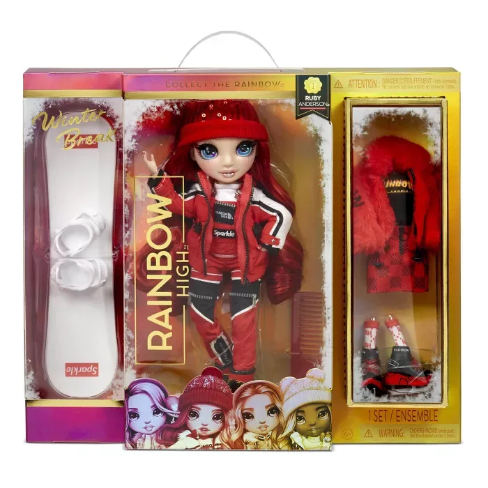 Rainbow High Winter Break Ruby Anderson Fashion Doll : Target