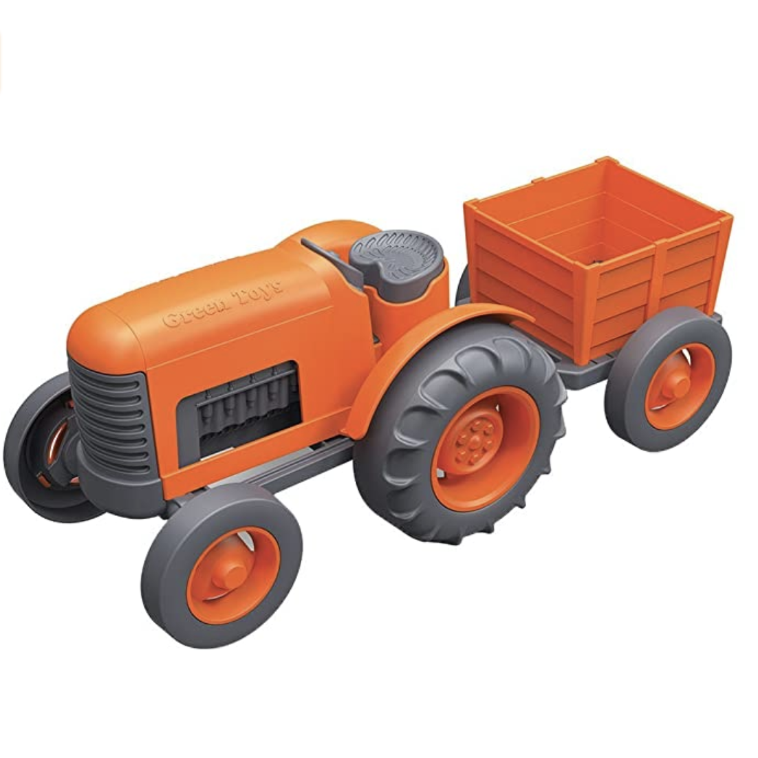 Amazon.com: Green Toys Tractor Vehicle, Orange : Everything Else