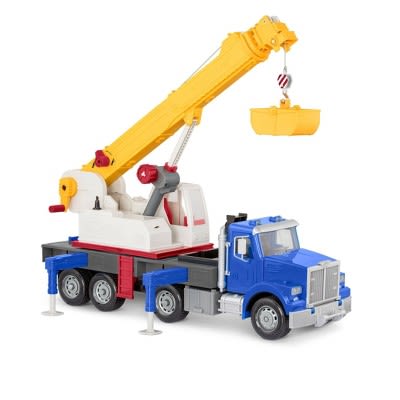 Driven – Large Toy Truck With Movable Parts – Jumbo Crane Truck : Target