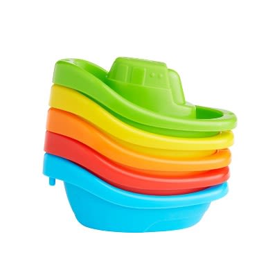 Munchkin Fleet Of Five Boats Bath Toy : Target