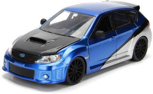 Jada Toys 1:24 Fast & Furious - Brian's Subaru Impreza WRX STI Car Play Vehicle - Walmart.com