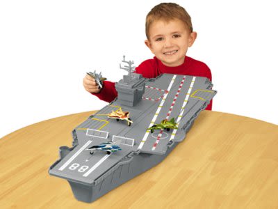 Aircraft Carrier Playset at Lakeshore Learning