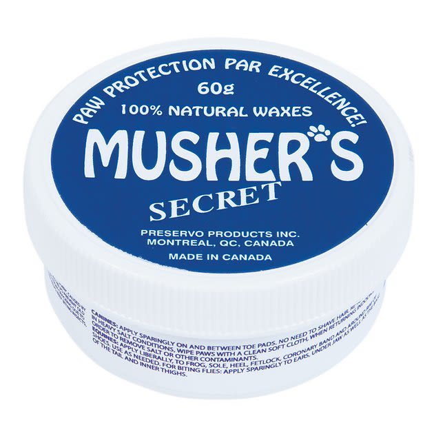MUSHER'S SECRET Paw Protection Natural Dog Wax, 60-g jar - Chewy.com