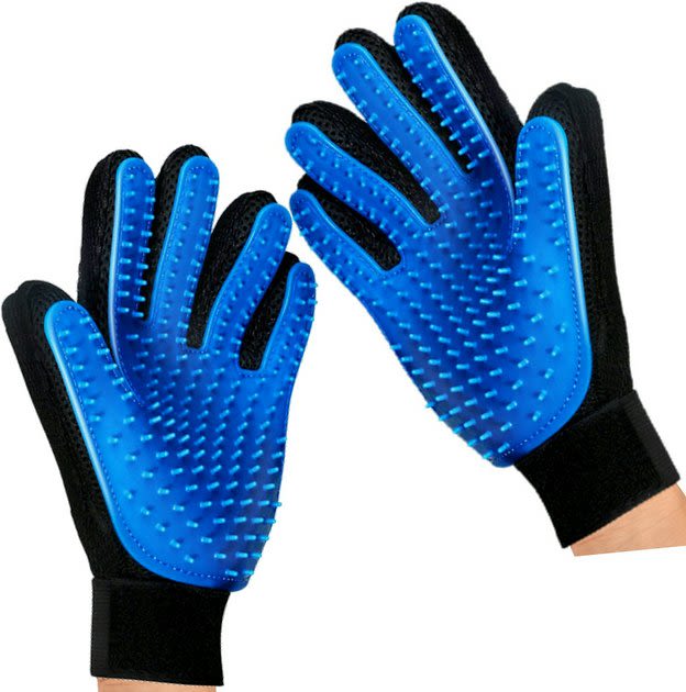 MR. PEANUT'S Hand Gloves Dog & Cat Grooming & Deshedding Aid, 2 count - Chewy.com