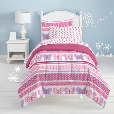 Butterfly Dots Mini Bed In A Bag - Dream Factory : Target