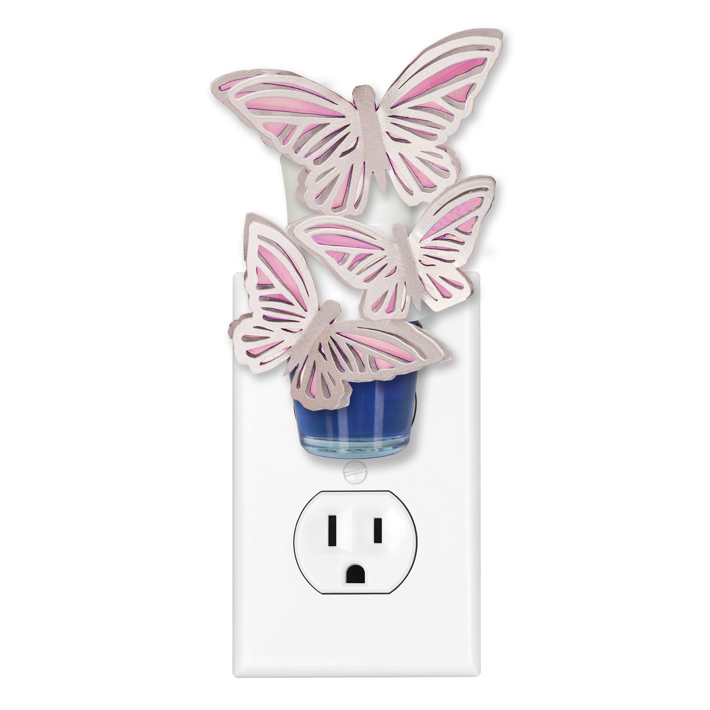 Better Homes & Gardens Fragrance Oil plug in Diffuser, Butterflies - Walmart.com