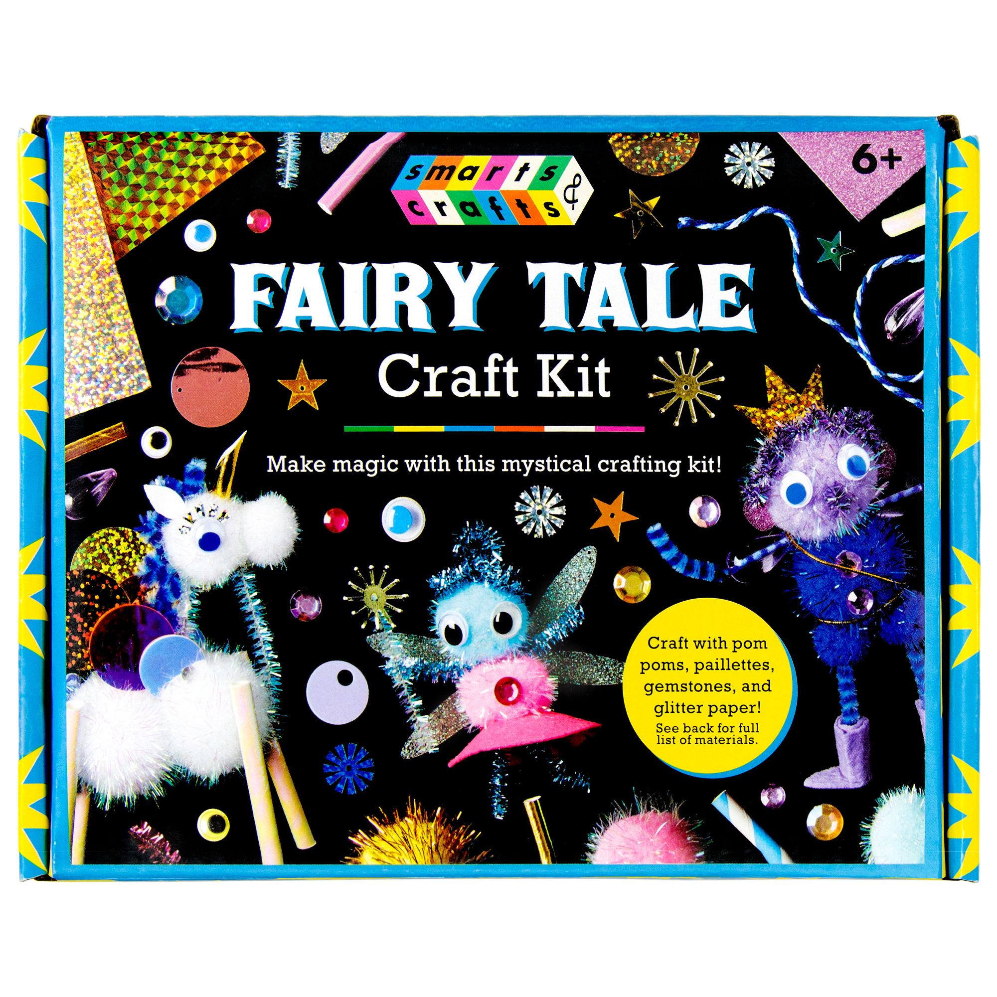 Smarts & Crafts Make Your Own Fairy Tale Craft Kit, 228 Pieces - Walmart.com