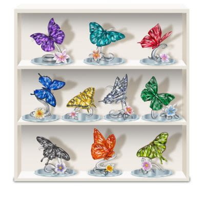 Reflections Of The Butterfly Crystalline Figurine Collection Inspired By The Art Of Artist Blake Jen