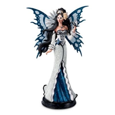 Nene Thomas Enchanted Twilight Glass Mosaic Fairy Sculpture