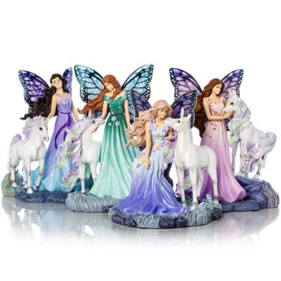 Mystic Wings Of Enchantment By Jody Bergsma Hand-Painted Fairy Figurine Collection