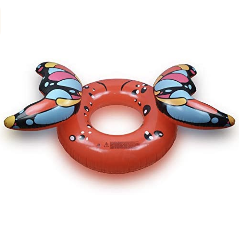 Amazon.com: Isolated island Pool Floats Kids Swimming Ring PVC Material Inflatable Floating on Water