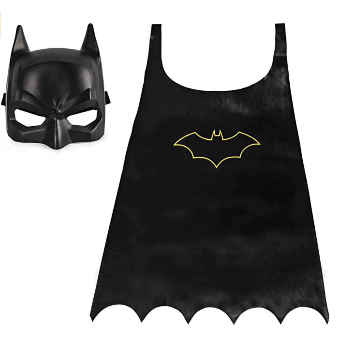 Amazon.com: BATMAN Classic Mask and Cape Set for Role-Play Dress-Up, for Kids Aged 4 and Up : Everyt
