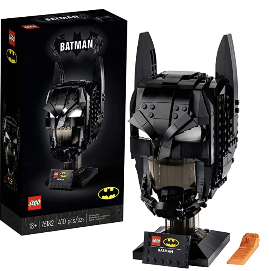 Amazon.com: LEGO DC Batman: Batman Cowl 76182 Collectible Cowl Building Kit Batman Model (410 Pieces