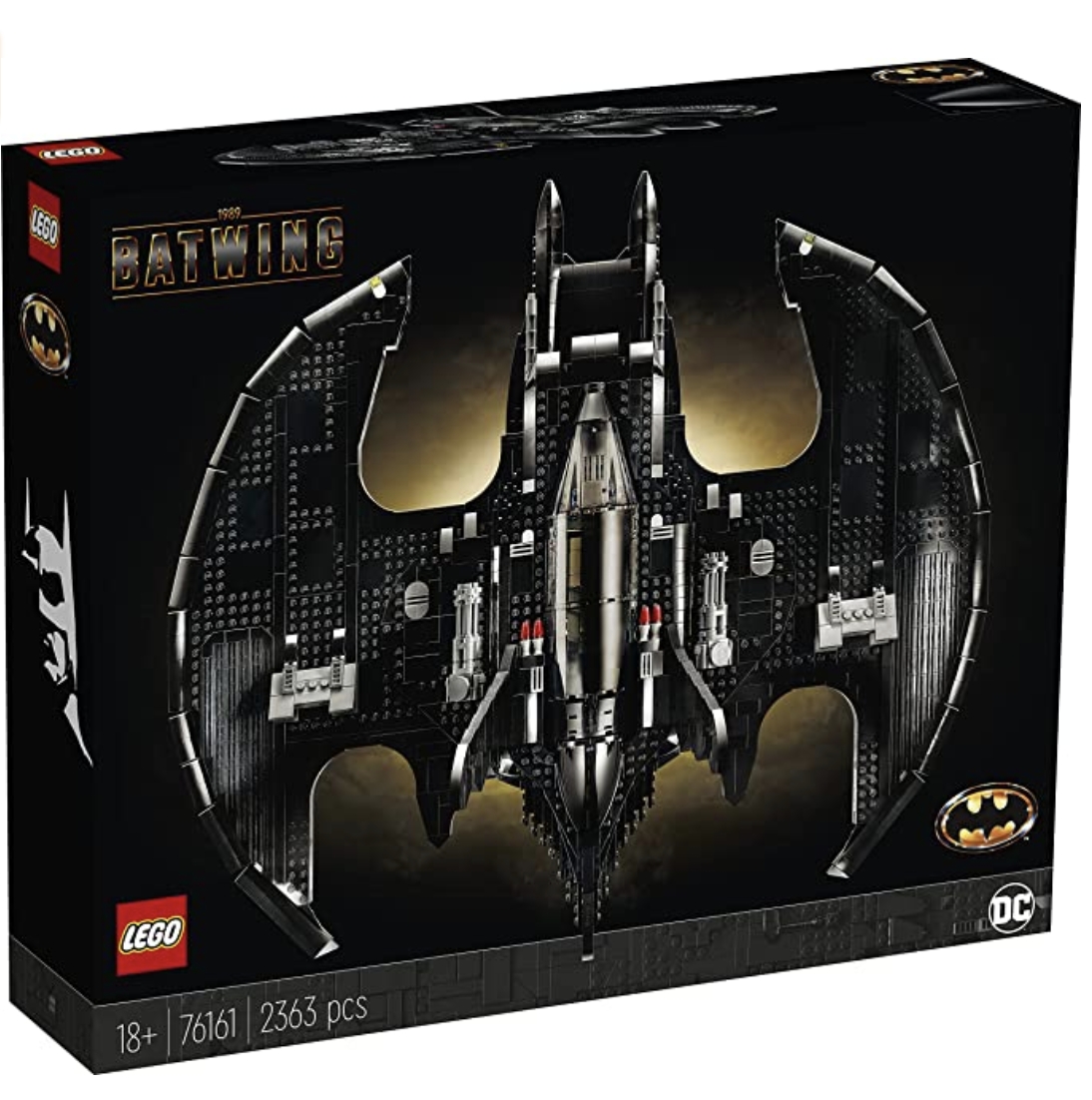 Amazon.com: LEGO DC Batman 1989 Batwing 76161 Displayable Model with a Buildable Vehicle and Collect