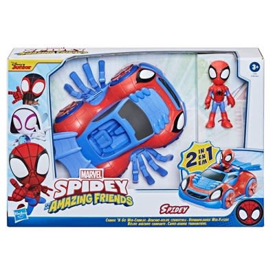 Marvel Spidey And His Amazing Friends Spidey 2-in-1 Change 'n Go Web-crawler : Target