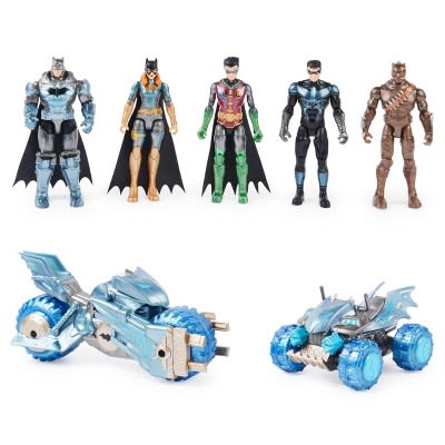 Dc Comics Gotham Defenders Metal Tech 4" Fig Vehicle Pack : Target