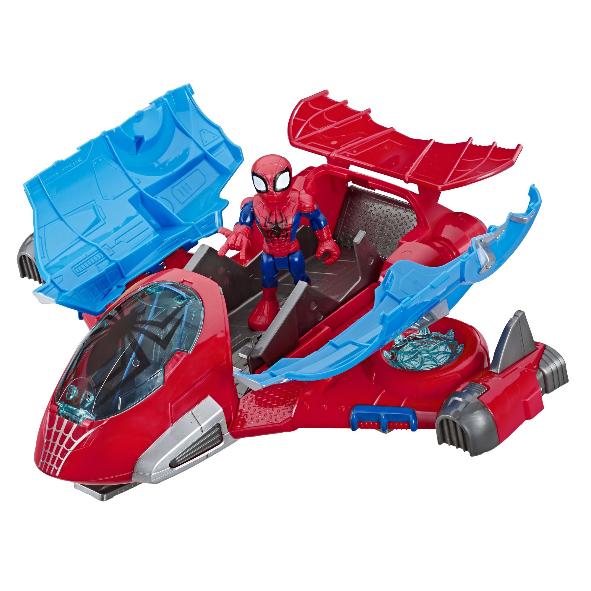 Playskool Heroes Marvel Super Hero Adventures Spider-Man Jetquarters, Ages 3+ - Walmart.com