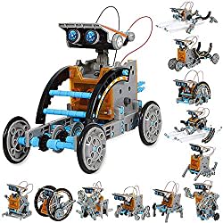 Amazon.com: Sillbird STEM 12-in-1 Education Solar Robot Toys -190 Pieces DIY Building Science Experi