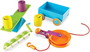 Amazon.com: Learning Resources STEM Simple Machines Activity Set, Hands-on Science Activities, 19 Pi