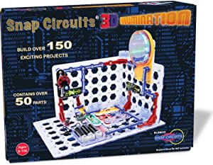 Amazon.com: Snap Circuits 3D Illumination Electronics Exploration Kit | Over 150 STEM Projects | Ful