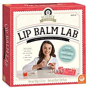 Amazon.com: MindWare Science Academy Lip Balm lab - Kit Includes 18pcs to Teach Kids & Teens Cosmeti