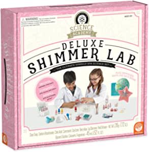 Amazon.com: MindWare Science Academy Deluxe Shimmer Lab – Kit Includes 40pcs to Teach Kids & Teens C