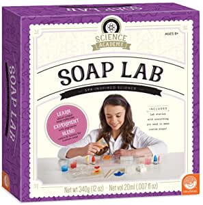 Amazon.com: MindWare Science Academy Soap lab - Kids & Teens Create 6 soap-Making Crafts with Our Ea