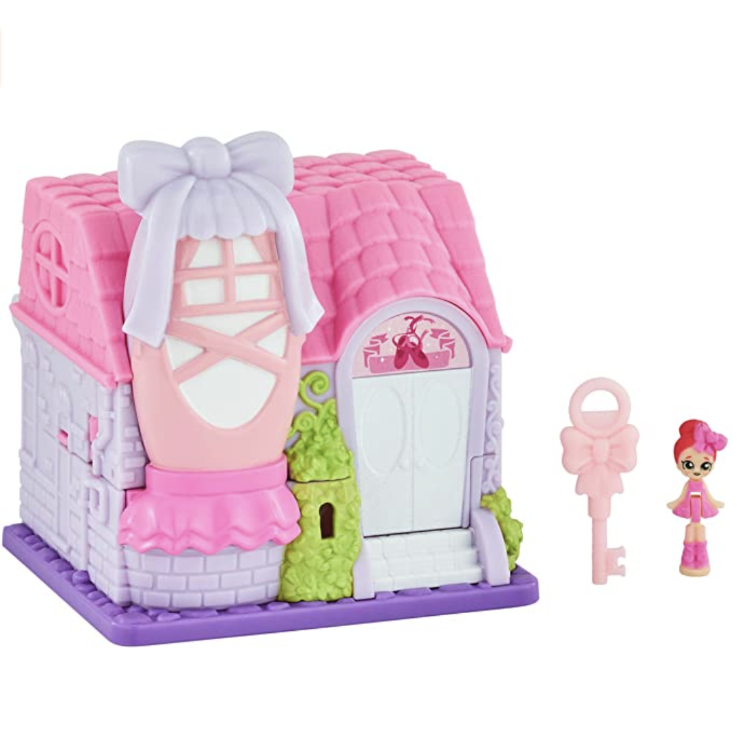 Amazon.com: Shopkins Lil Secrets Mini Playset - Happy Steps Dance Studio : Toys & Games