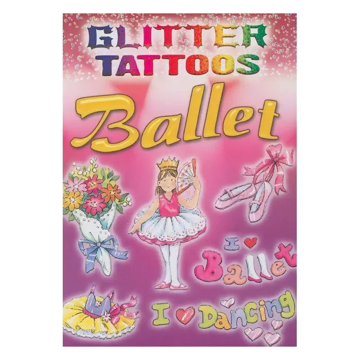 Glitter Tattoos Ballet - By Cathy Beylon (mixed Media Product) : Target