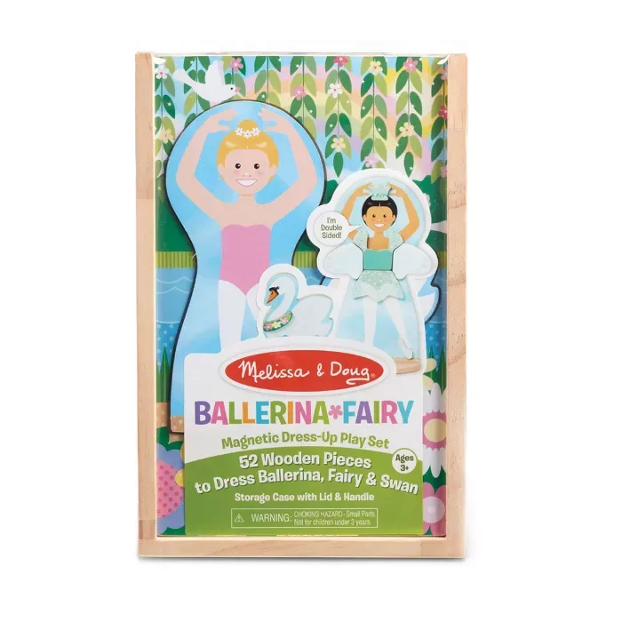 Melissa & Doug Magnetic Dress-up Play Set - Ballerina/fairy : Target