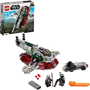 Amazon.com: LEGO Star Wars Boba Fett’s Starship 75312 Fun Toy Building Kit; Awesome Gift Idea for Ki