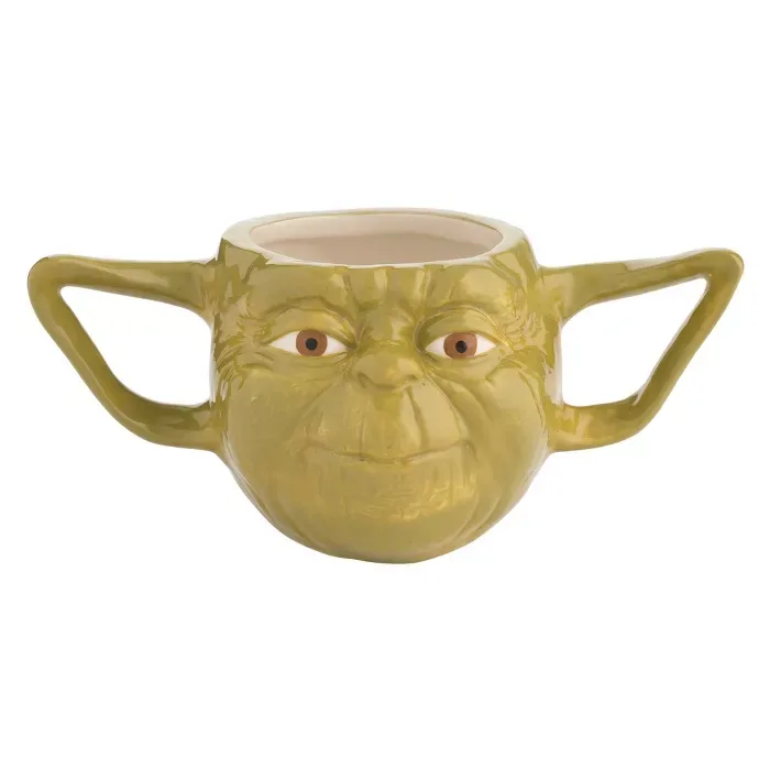 Star Wars Yoda 16oz Ceramic Sculpted Mug : Target