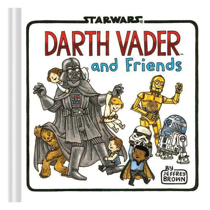 Darth Vader And Friends ( Star Wars) (hardcover) - By Jeffrey Brown : Target